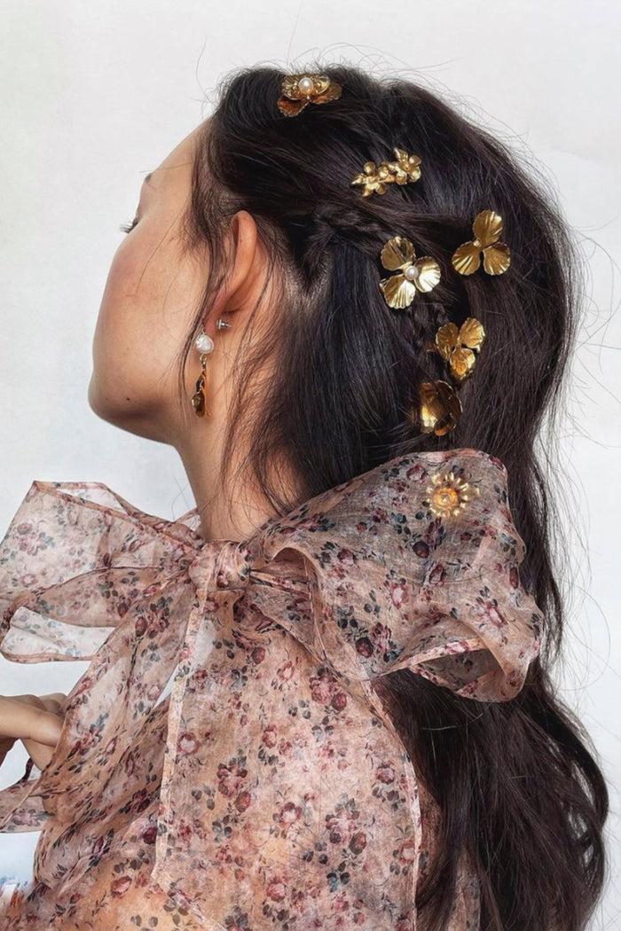 Lelet Ny Lava Floral Clip Set Of 3