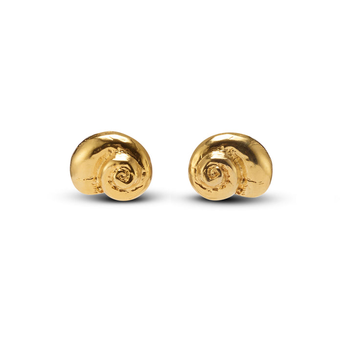 lelet ny Leila Metal Swirl Earrings