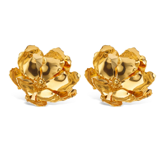 lelet ny Lilly Bloom Clip On Earrings