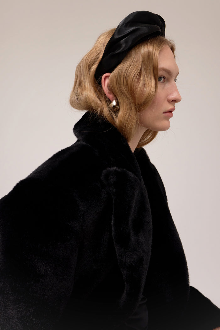 Lelet Ny Liquid Drape Headband Black