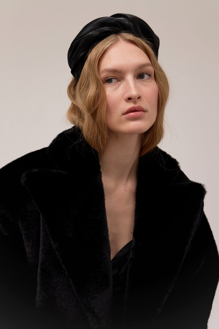 Lelet Ny Liquid Drape Headband Black