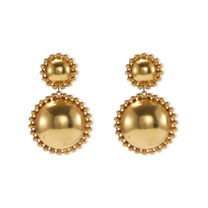 lelet ny Lucia Dome Earrings