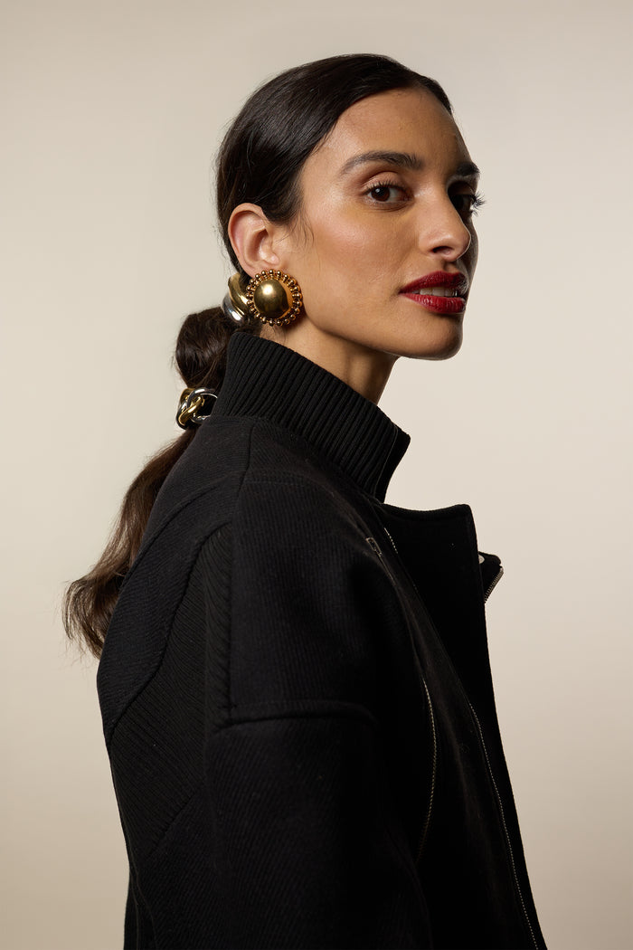 Lelet Ny Lucia Dome Stud Earrings