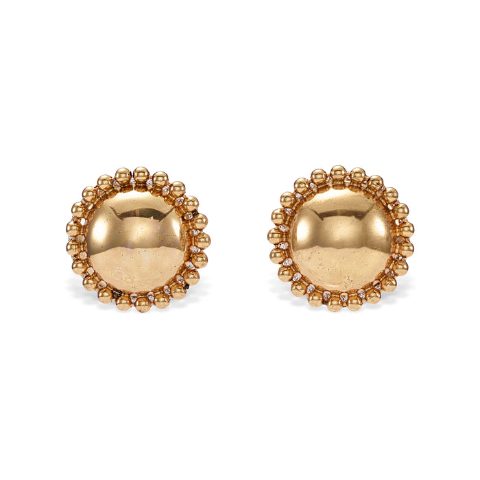 lelet ny Lucia Dome Stud Earrings