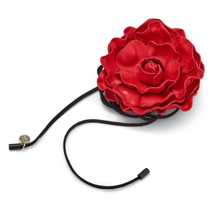 lelet ny Luna Rosette Choker Red