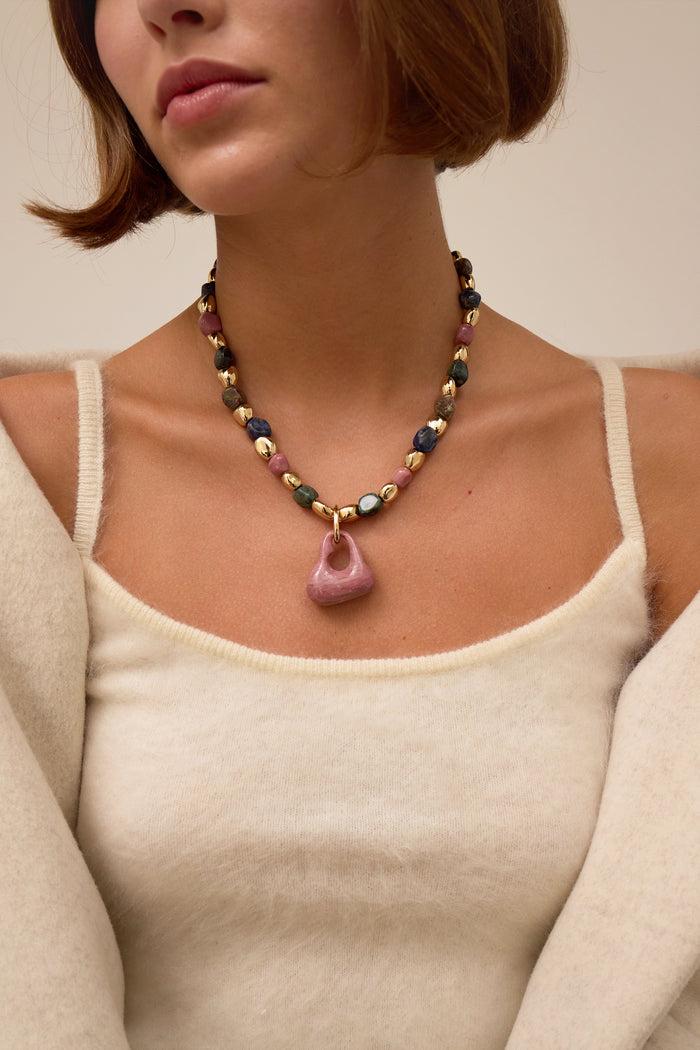 Lelet Ny Mara Stone Heart Necklace