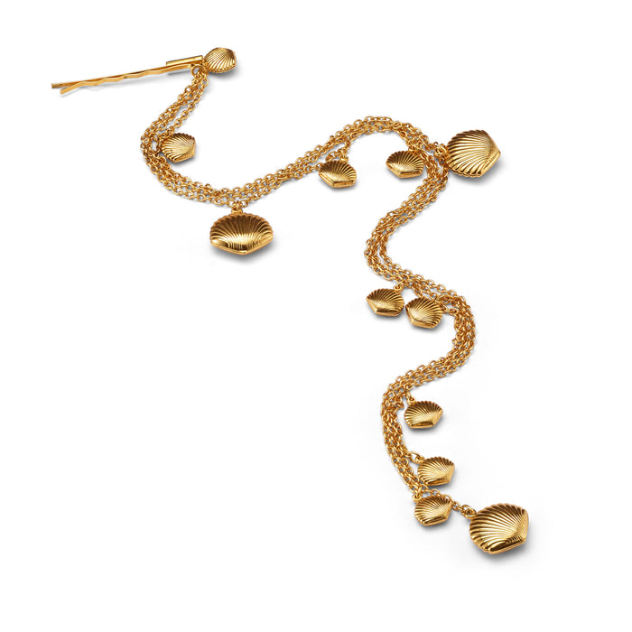 lelet ny Marina Shell Chain Bobbi Pin