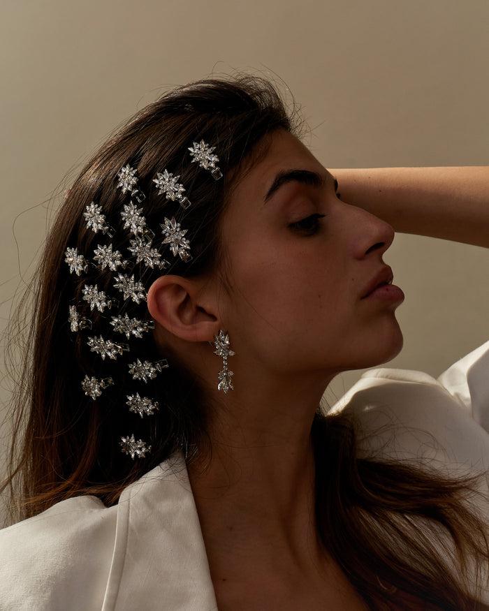 Lelet Ny Martha Crystal Clip Set Of Three