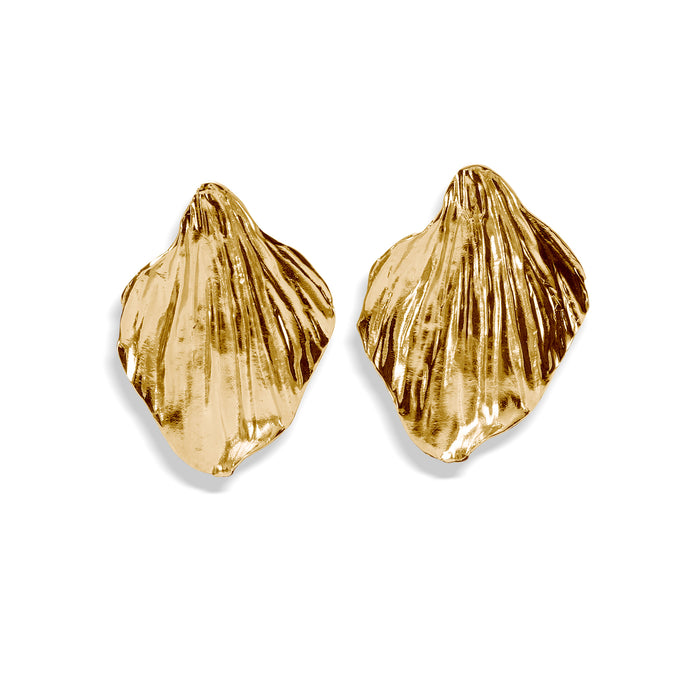 lelet ny Maya Petal Statement Earrings