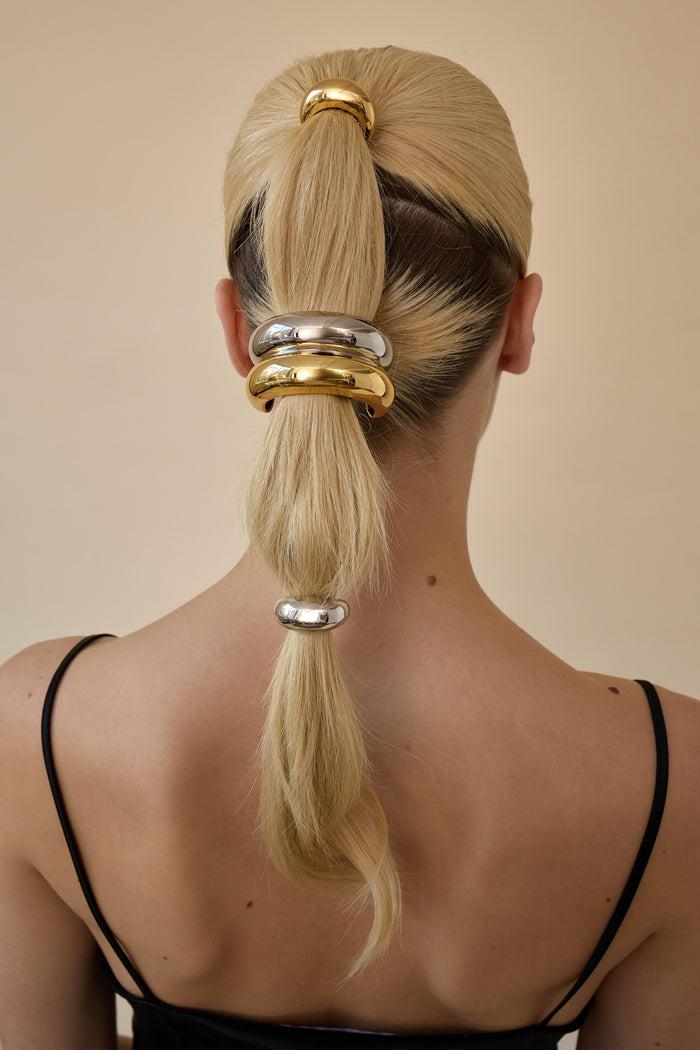 Lelet Ny Mixed Metal Double Arch Pony Cuff