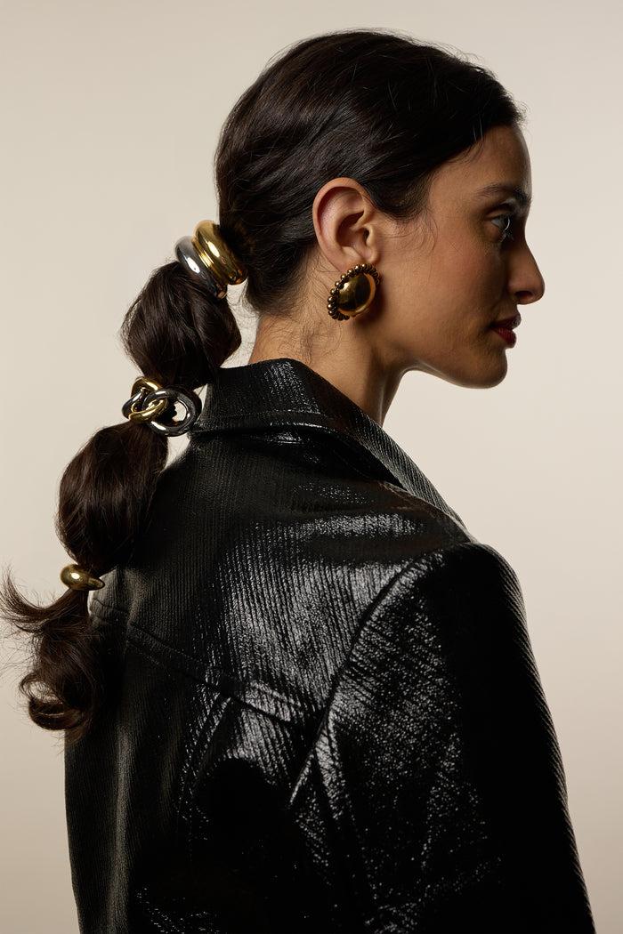 Lelet Ny Mixed Metal Double Arch Pony Cuff