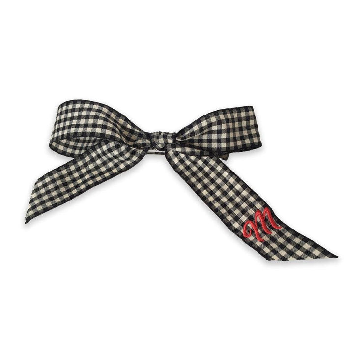 Lelet Ny Monogram Bow French Barrette
