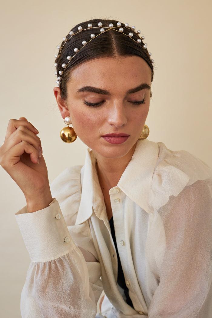 Lelet Ny Nikki Pearl Exes Headband