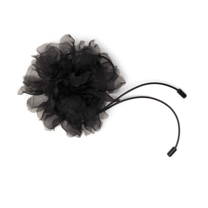 lelet ny Nyla Flower Choker Black