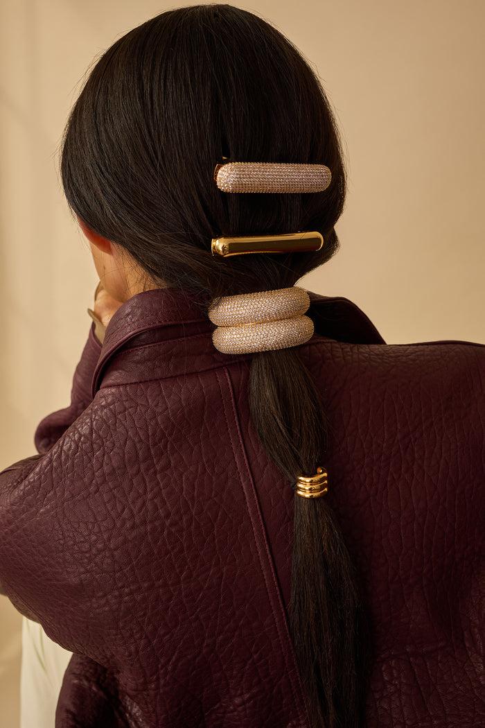 Lelet Ny Pave Crystal Double Arch Pony Cuff