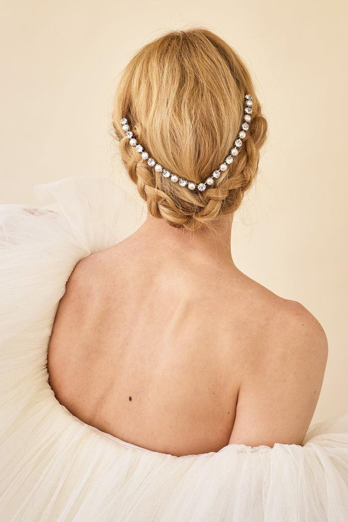 Lelet Ny Pearly Vee Halo Rhodium