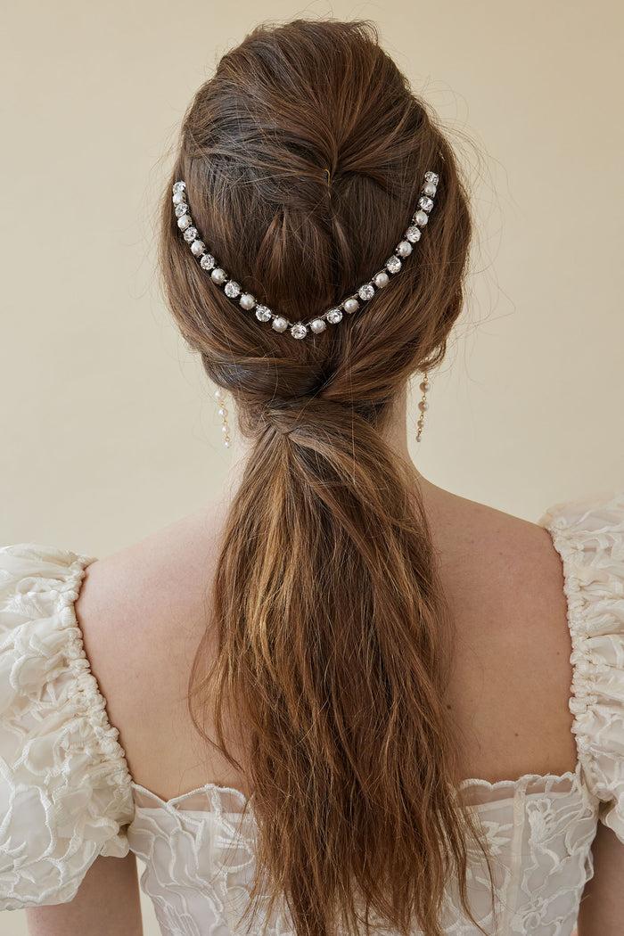 Lelet Ny Pearly Vee Halo Rhodium