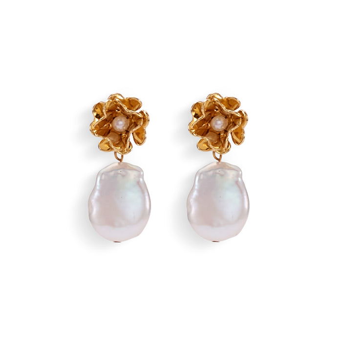lelet ny Penelope Freshwater Pearl Drop Earrings