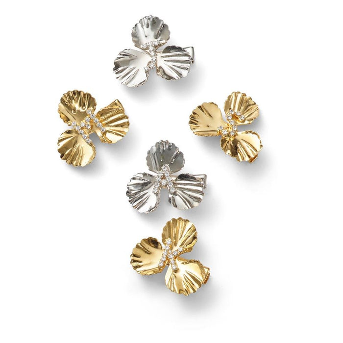 lelet ny Poppy Gram Clip 14K GOLD PLATE