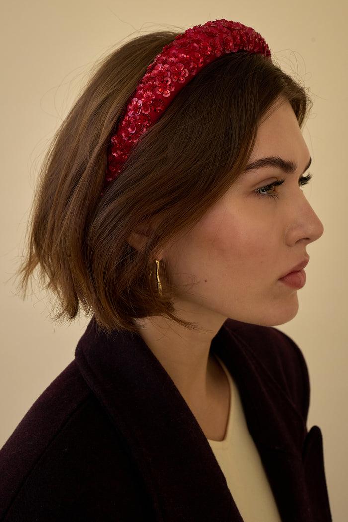 Lelet Ny Robyn Floral Applique Headband Black