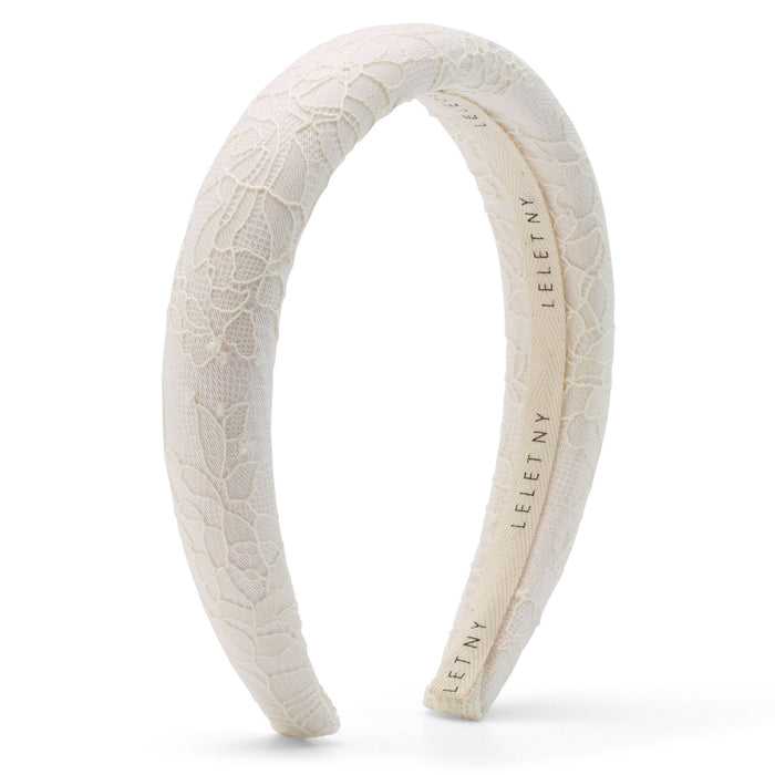 lelet ny Robyn Lace Headband Blue lace Agate