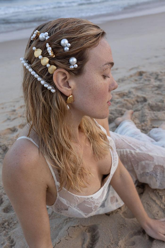 Lelet Ny Sandy Pearl Barrette