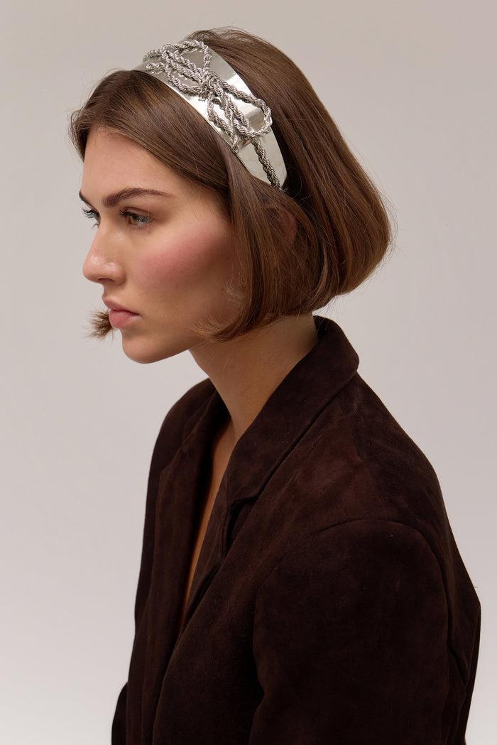 Lelet Ny Sasha Mesh Metal Wide Headband