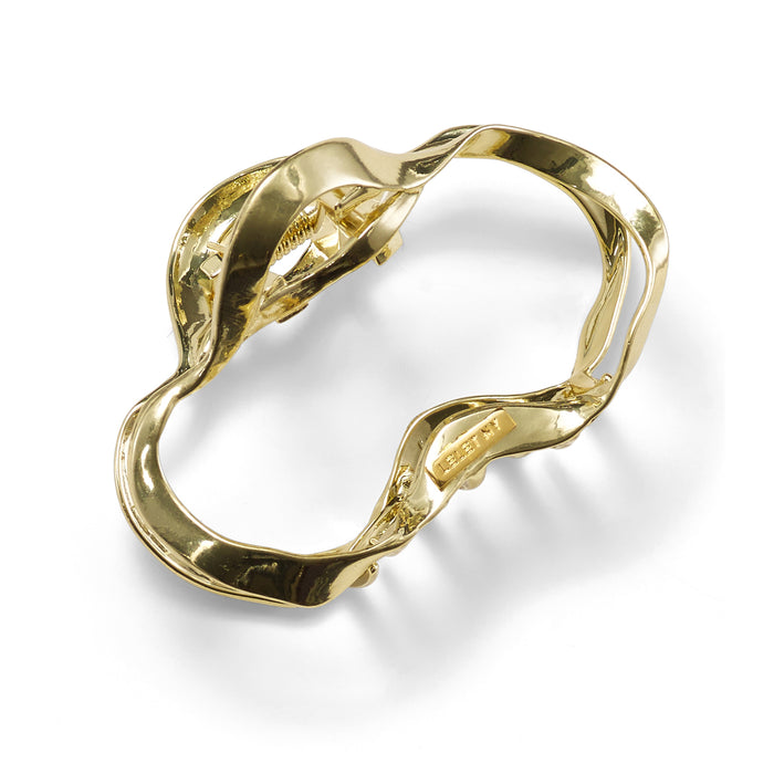 lelet ny Tera Claw Clip 14K gold plate