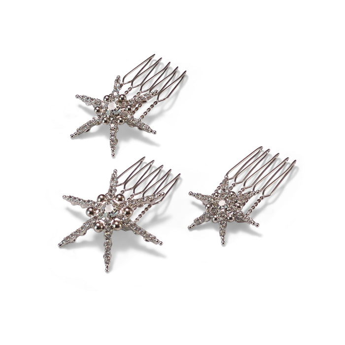 lelet ny Venus Crystal Comb Set of 3