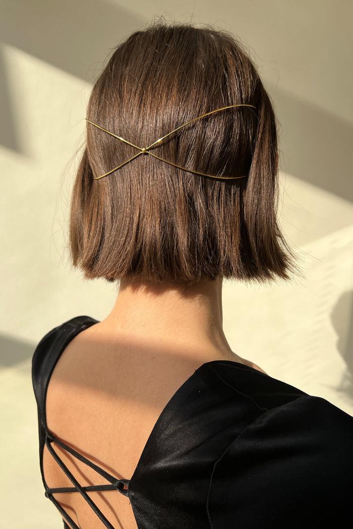 Lelet Ny Vera Exes Headband 14K GOLD PLATE