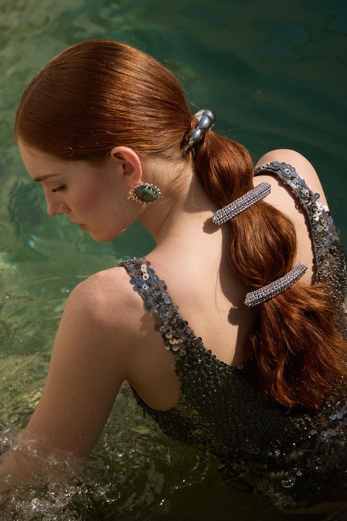 Lelet Ny Zoe Ballchain Bar Barrette