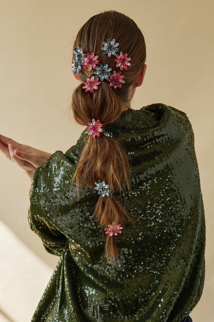 Lelet Ny Zuri Crystal Flower Clip