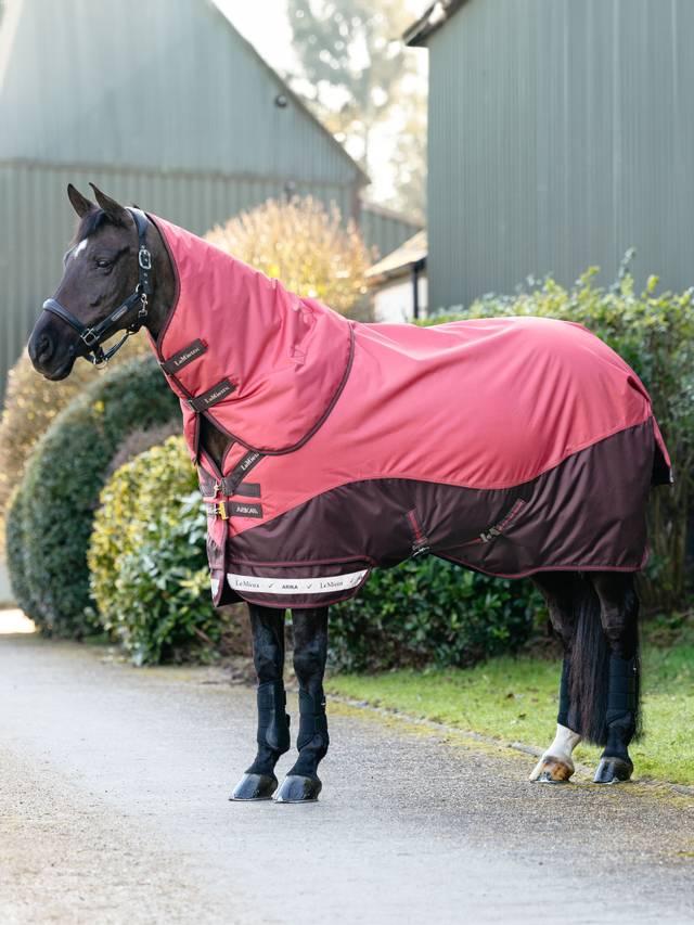 Lemieux Arika Ripstop 200g Turnout Blanket Cranberry