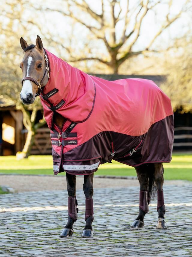 Lemieux Arika Ripstop 200g Turnout Blanket Cranberry