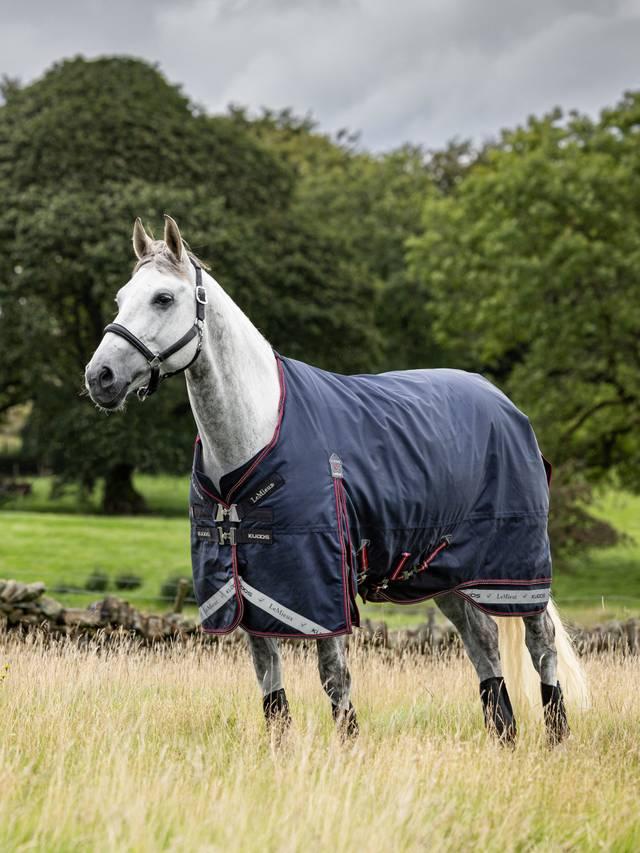 Lemieux Kudos Turnout Blanket 100g Navy (without Leg Straps)