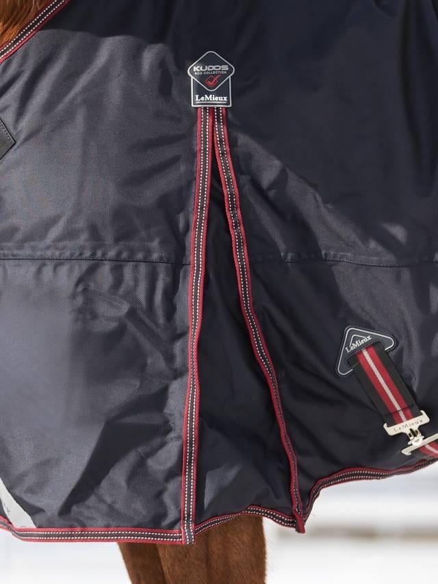 Lemieux Kudos Turnout Blanket 100g Navy (without Leg Straps)
