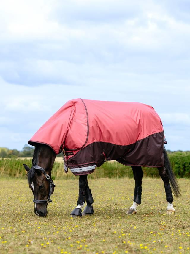 Lemieux Arika Ripstop 0g Turnout Blanket Cranberry