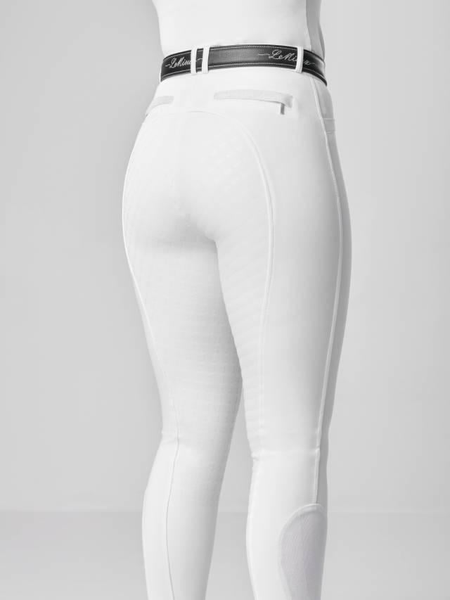 Lemieux Dynamique Full Seat Breeches White