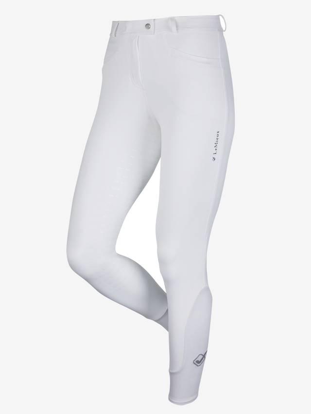 lemieux Dynamique Full Seat Breeches White