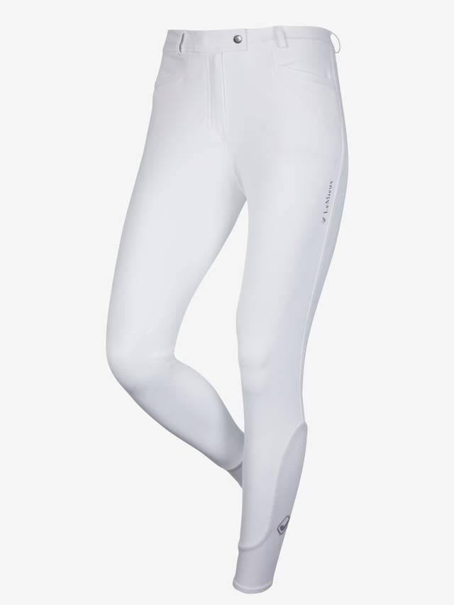 lemieux Dynamique Knee Grip Breeches White