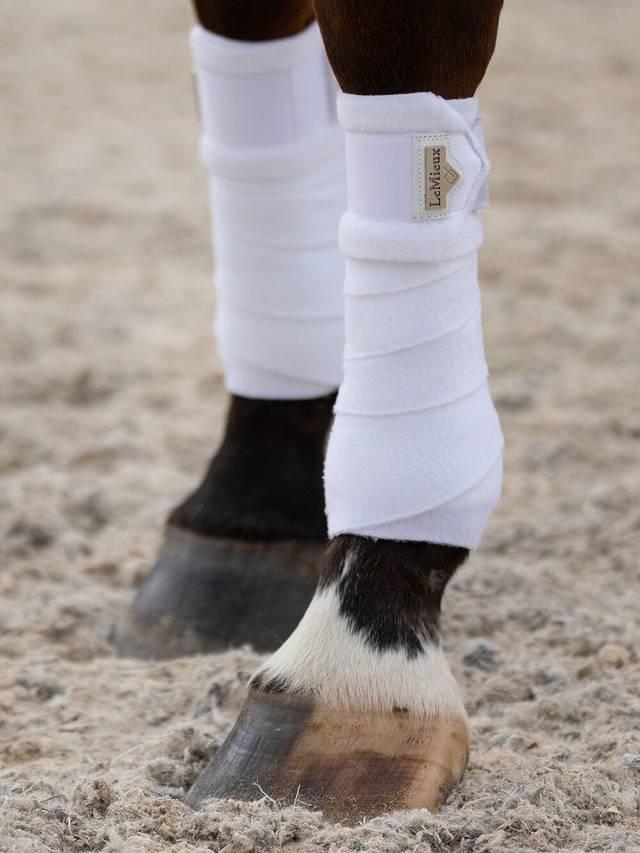 Lemieux Loire Polo Bandages White