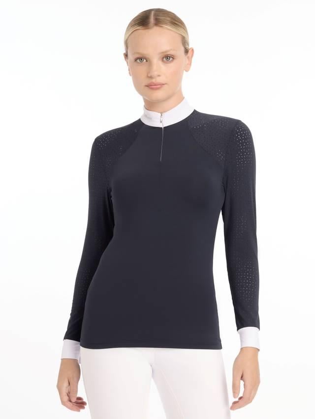 lemieux Olivia Long Sleeve Show Shirt Navy