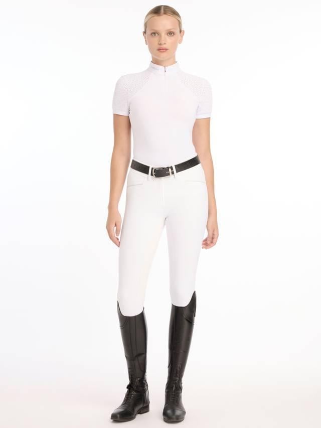 Lemieux Olivia Short Sleeve Show Shirt White