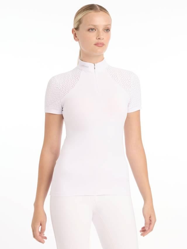 lemieux Olivia Short Sleeve Show Shirt White