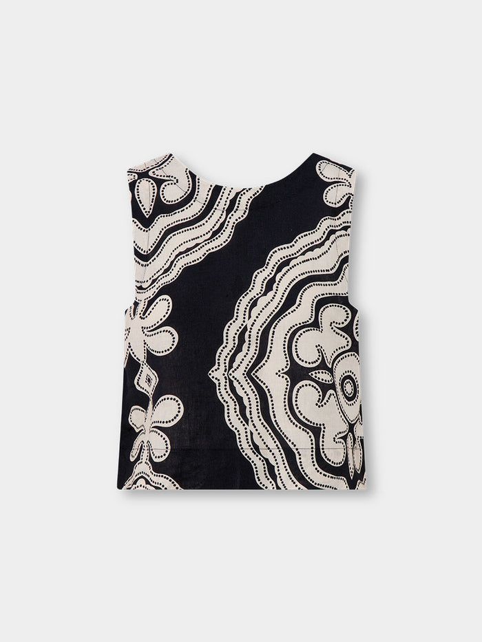 Lemlem ADOWA | Shell Tank Niku Black