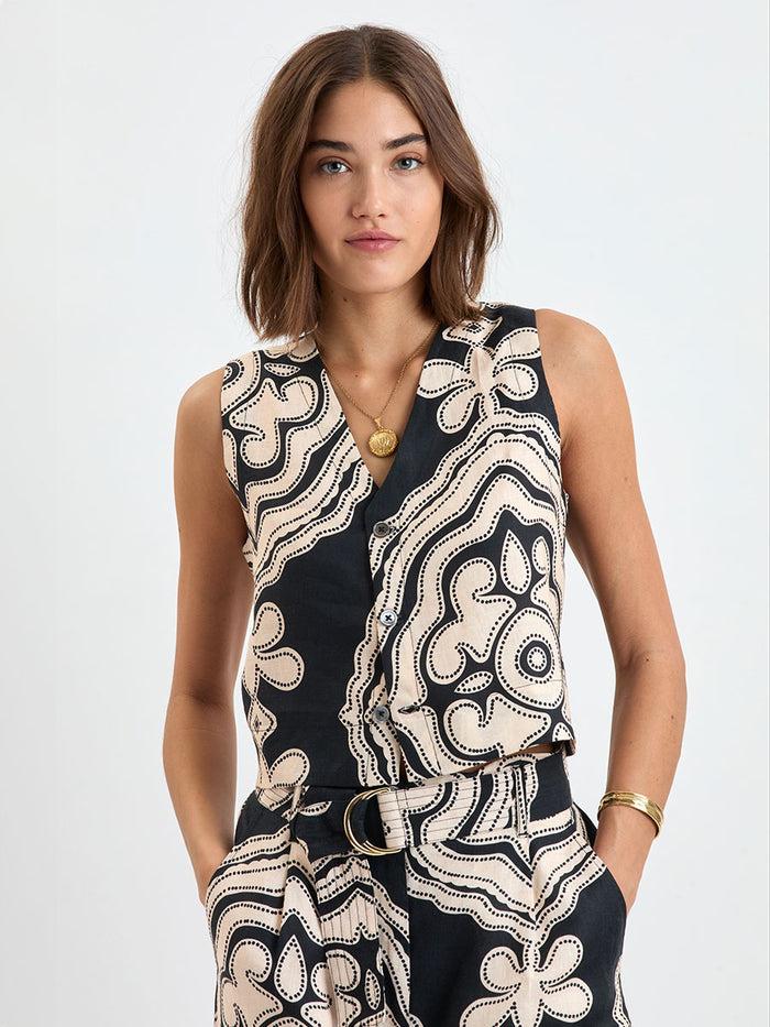 Lemlem ADOWA | Shell Tank Niku Black