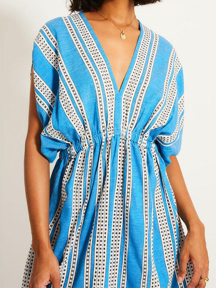 Lemlem ALEM | Plunge Dress Amira Baltic