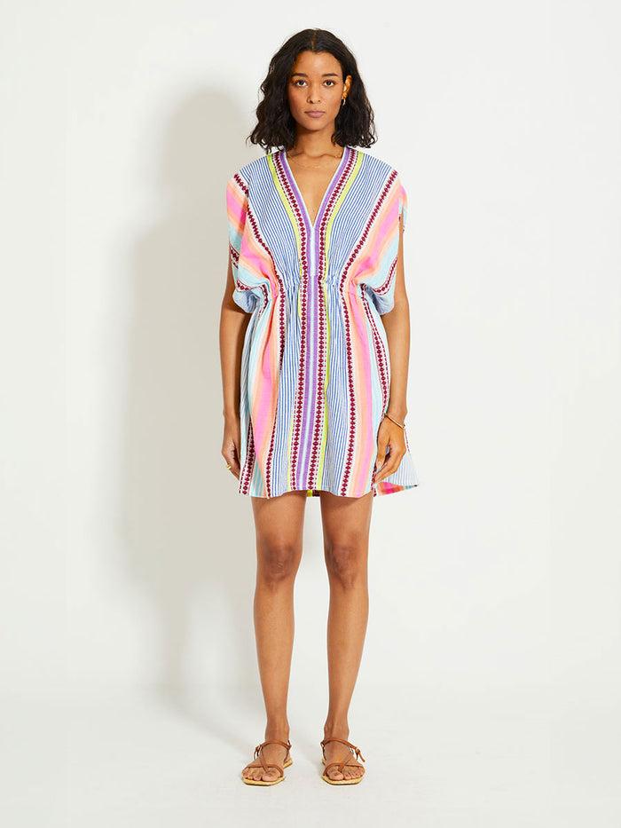 lemlem ALEM | Plunge Dress Cirq Citrus