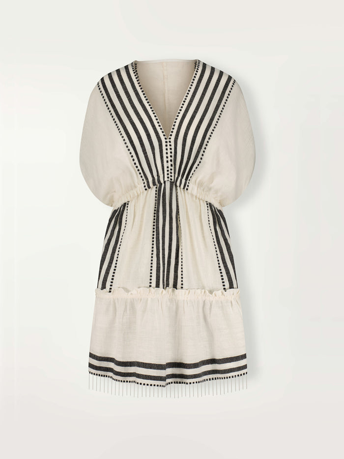 lemlem ALEM | Plunge Dress Eshe Black