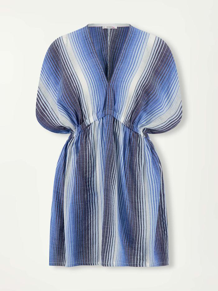Lemlem ALEM | Plunge Dress Feven Blue